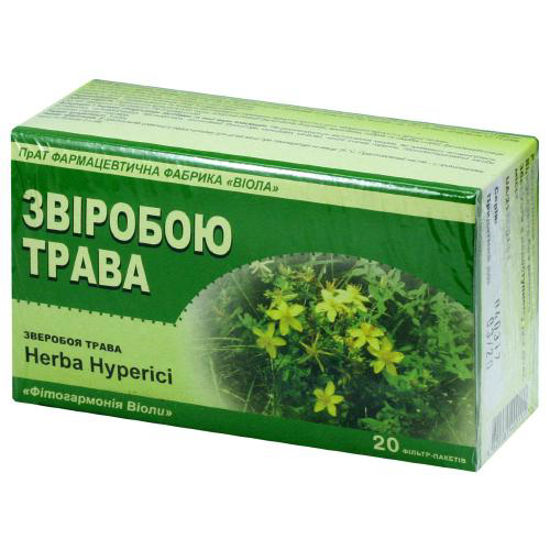 Звіробою трава фільтр-пакет 1,5 г №20